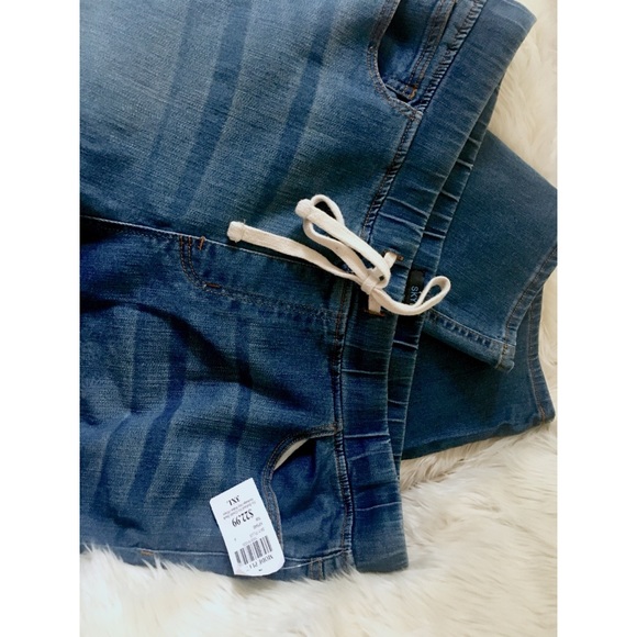 Plus size drawstring jeans - Picture 1 of 3